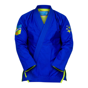 Kimono de Jiu Jitsu Brasileño 460gsm 100% Algodón Elástico Ligero Uniforme de Karate Etiquetado Frontal Personalizado Secado Rápido Transpirable 2026 - Product Image 1