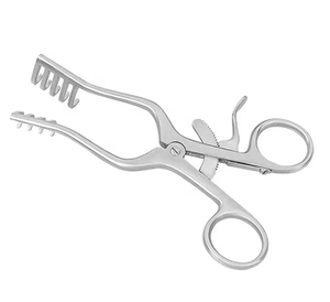 Retractor Weitlaner de alta calidad para cirugía veterinaria Acero inoxidable 3x4 Puntas Retractor vascular Herramienta quirúrgica - Product Image 2