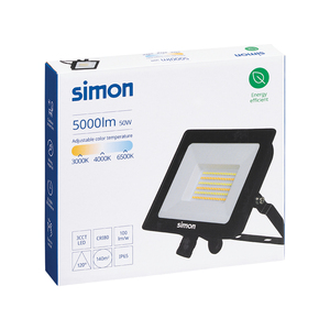 Proyector LED CCT 50W 5000lm IP65 negro Simon (IL426109) - Product Image 5