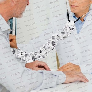 Couverture de stéthoscope Motif de chat mignon Imprime housses de stéthoscope extensibles pour infirmières Accessoires de stéthoscope par Vaslcare - Product Image 2