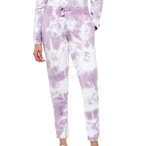 Pantalon décontracté en coton à quantité minimale de commande basse pour femmes, taille haute, vêtements d'extérieur droits pour femmes - Product Image 1