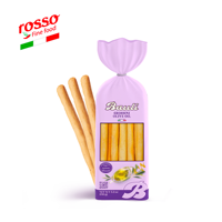 Bauli Grissini Breadsticks (150g) Roti Gandum Renyah dengan Minyak Zaitun Buatan Italia Dipanggang Bersertifikat Kosher dalam Kemasan Kotak