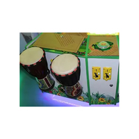 Nouvelle Arrivée - Machine de Jeu Tambourin Tribe Pat Drum à Monnayeur pour 2 Joueurs avec Garantie de 1 An pour Enfants