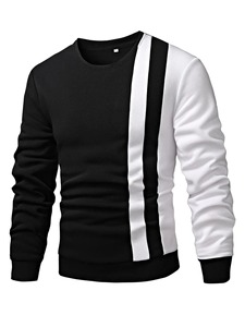 OEM grande taille sweat-shirt pour homme en coton respirant haute qualité hiver uni impression en relief tarif de gros durable - Product Image 6