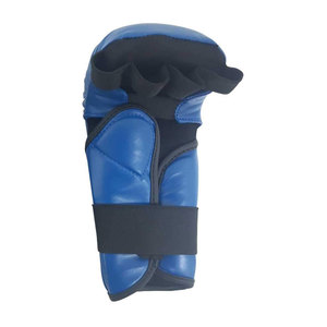 Guantes de Karate de Cuero PU Hechos a Medida, Protectores de Karate WKF para Niños y Adultos, Protectores de Manos Duraderos para Artes Marciales - Product Image 4
