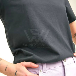 Ropa informal hecha en Pakistán 100% algodón Loose Fit camiseta estampada para hombres precio al por mayor camisetas unisex duraderas - Product Image 6