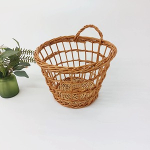 Cesta cuadrada abierta de ratán tejido, cestas de almacenamiento hechas a mano, ratán natural, modernas, multifuncionales, hechas en Vietnam - Product Image 1