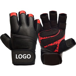 Gants de musculation en cuir de haute qualité, respirants, unisexes, personnalisables avec logo sur mesure - Product Image 6