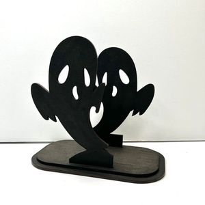 Servilletero Negro en Forma de Corazón, Decoración Romántica para Mesa, para Citas Románticas, Fiestas y Ocasiones Especiales, de la India - Product Image 2