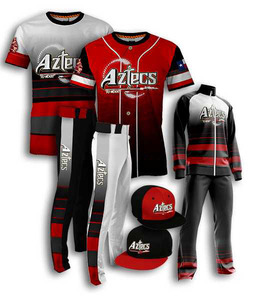 Paquete de uniforme de béisbol hecho con telas que ofrecen un rendimiento cómodo y estilo diseñado para equipos y compradores - Product Image 3