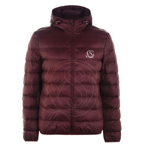 Veste matelassée unie personnalisée STYLEGRAM WEARS pour hommes, avec logo frontal, design bulle d'hiver, col montant, polyester/nylon – Vente en gros - Product Image 1