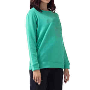 Sweat-shirt à capuche pour femme en coton 100% personnalisé, sweat-shirt d'hiver, tissu respirant, design doublé, style décontracté, fabricant en gros - Product Image 3