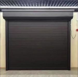 Portes à enroulement modernes anti-ouragan, pliables, en aluminium, ouvre-<span class=keywords><strong>porte</strong></span> de <span class=keywords><strong>garage</strong></span> <span class=keywords><strong>automatique</strong></span>, isolation thermique - Product Image 4