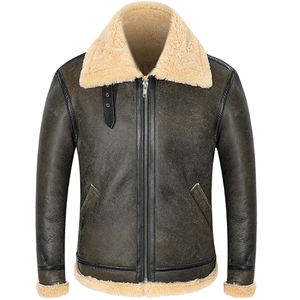 Vestes en cuir personnalisées Mode masculine Vestes en cuir de moto coupe-vent Cuir PU de haute qualité Veste de motard Streetwear - Product Image 2