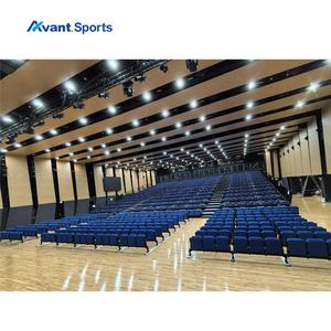 Sistema de Gradas Telescópicas Eléctricas Avant Sports con Asientos Plegables Acolchados para Gimnasios y Pabellones Deportivos Interiores de 8 a 15 Filas - Product Image 3