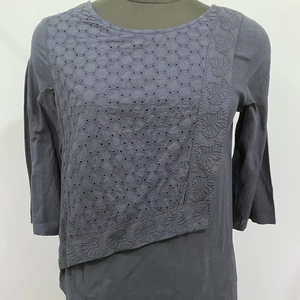 ชุดเดรสยาวผ้าลินินคอตตอนคอวีสำหรับผู้หญิงชุดเดรสสำหรับผู้หญิงดีไซน์ตะวันตกล่าสุด - Product Image 1