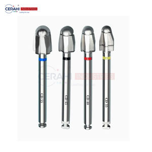 Jeu d'instruments à broches parallèles pour implants dentaires Alimentation manuelle comprenant des perceuses pilotes courtes et longues Bouchons de perceuse conique en plastique et métal - Product Image 3