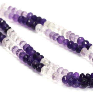 Cuentas Redondas Facetadas de Amatista Natural AAA, 8-10 mm, Cuentas de Piedras Preciosas de Amatista Facetadas de Alta Calidad, para Manualidades - Product Image 4