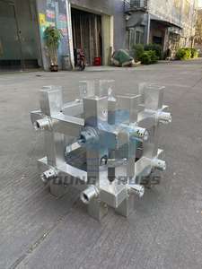 उच्च गुणवत्ता वाले एल्यूमीनियम ट्रस आउटडोर ट्रस उठाने टॉवर सिस्टम f34 - Product Image 3