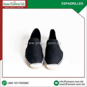 Alpargatas planas de lona de algodón de buena calidad para hombres y mujeres transpirables de hoja perenne para el verano precio razonable ampliamente vendido - Product Image 2