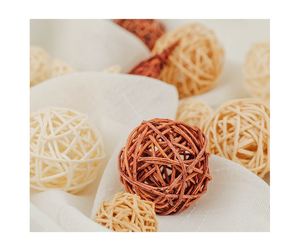 Bola de ratán hecha a mano ecológica decorativa-Artesanía Premium de Vietnam para exportar en grandes cantidades con buen presupuesto - Product Image 1