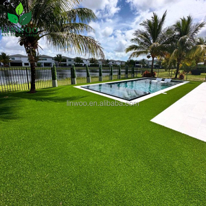 Césped Sintético Realista Eco <span class=keywords><strong>de</strong></span> 40 mm, Rollo <span class=keywords><strong>de</strong></span> Césped Artificial <span class=keywords><strong>para</strong></span> Jardín, Césped Verde Bermuda <span class=keywords><strong>para</strong></span> Balcón, Patio y Terraza - Product Image 3