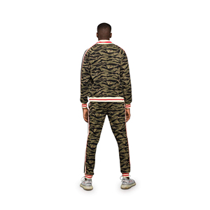 Nouveau design de joggings avec fermeture éclair latérale pour téléphone portable, logo personnalisé, vêtements de sport, survêtement pour hommes à taille réglable - Product Image 6