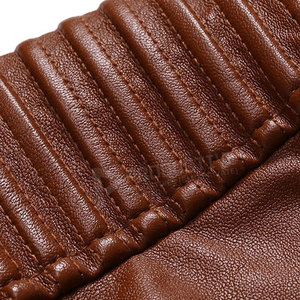 Veste en cuir au meilleur prix pour hommes élégants et personnalisés Design à la mode fait à la main au Pakistan - Product Image 4