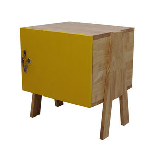 SFTCN004-1 - Mini armoire personnelle avec porte blanche en bois et pieds en forme de 'A' de plusieurs couleurs, charmants - Product Image 3