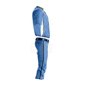 Conjuntos de uniformes de béisbol de alta calidad de primera calidad, transpirables, de talla grande, duraderos, 100% de poliéster, personalizables, para deportes al aire libre - Product Image 3