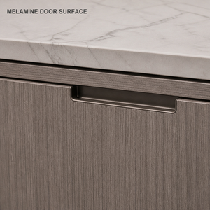 Fabrication de meubles sur mesure de haute qualité, armoire modulaire intégrée lave-linge/sèche-linge avec plan de travail en marbre <span class=keywords><strong>pour</strong></span> buanderie - Product Image 6