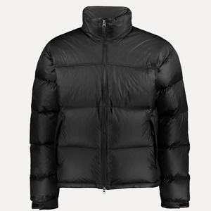 Veste polaire d'hiver pour hommes avec logo personnalisé en gros Manteaux à bulles surdimensionnés avec motif imprimé brodé Expédition DDP - Product Image 1