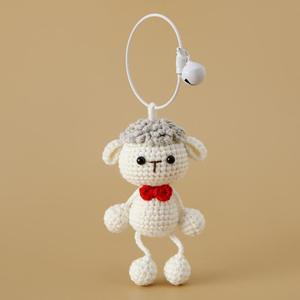 Nuevo Llavero de Ganchillo Hecho a Mano, Suave y Adorable, con Diseño de Animal de Hilo Esponjoso, Colgantes de Dibujos Animados, Set de Llaveros Tejidos para Regalos - Product Image 2