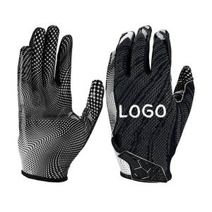 Gants de football américain pour jeunes de haute qualité Design sportif personnalisé Prix de gros direct usine - Product Image 5