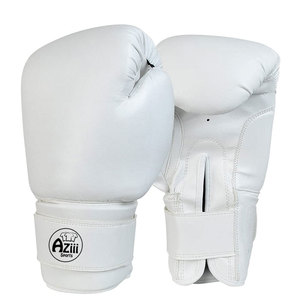 Guantes de boxeo de cuero hechos a medida para entrenamiento diseño de dedo completo uso adulto de alta calidad - Product Image 6