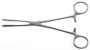 Rampley คีมยึดฟองน้ำสแตนเลสสตีลเยอรมันคุณภาพ24ซม. ใช้แหล่งจ่ายไฟด้วยมือคีมหนีบมาตรฐานความปลอดภัยมาตรฐาน - Product Image 5