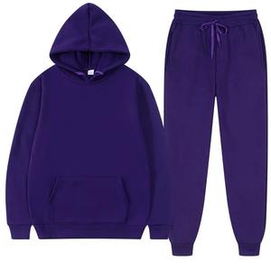 New Design Winter Printed Track <b>Sweat</b> Suit Two-Piece Jogger <b>Set</b> for Men with Flare <b>Sweat</b> Pants and Hoodies - Product Image 5