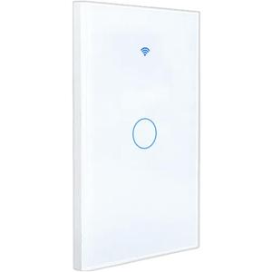 สวิตช์ไฟบ้านอัจฉริยะ, MXTUF-001, 1 Pza, 1Va, 2.4GHz, 100-250V AC, 50-60Hz, 300W x Va, 10A, สีขาว - Product Image 1