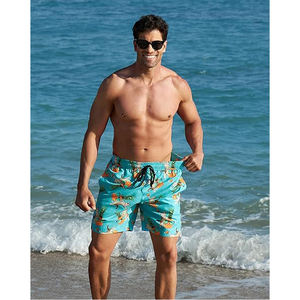 Meilleure qualité respirant séchage rapide sublimé vacances d'été loisirs Shorts de plage taille élastique Shorts hawaïens expédition DDP - Product Image 5