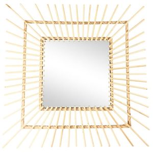 Espejos de pared de gran calidad, espejos de pared antiguos de diseño en forma de ojo, espejo de ratán, espejo de pared decorativo para el hogar - Product Image 3