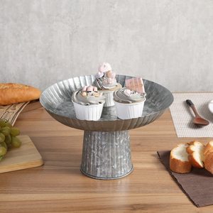 Gran oferta, soporte de pastel de Metal hecho a mano para fiesta de cumpleaños, vajilla, soportes para pasteles, logotipo personalizado disponible al mejor precio - Product Image 2