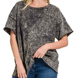 Camiseta Deportiva de Verano para Mujer, Transpirable, de Secado Rápido, Personalizada, de Media Manga, con Diseño Estampado - Product Image 1