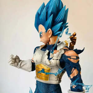 Figurine d'action Dragon Ball Z Vegeta 30 cm en plastique, modèle de jouet neuf pour collection de garçons ou accessoire d'anime - Product Image 4