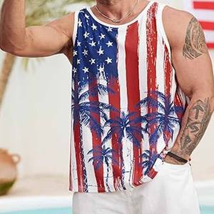 Venta al por mayor de camisetas sin mangas de color sólido para hombre, ropa deportiva personalizada para hombre, camiseta sin mangas para hombre, camiseta sin mangas para hombre, ropa activa, ejercicio, gimnasio, entrenamiento - Product Image 3