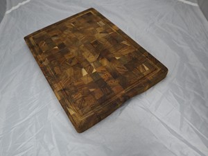 End แกรนด์ไม้สักคณะกรรมการตัดโรงงานที่กำหนดเองเพียงจำนวนมากกระถินวอลนัทคณะกรรมการตัดสี่เหลี่ยม - Product Image 2