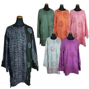 Kurta vintage pour femmes, imprimé Jai Shree Ram, style bohème, vêtements de prière, vêtements de maison, prix de gros - Product Image 6