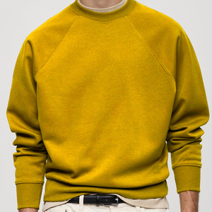 Unisex Oversized Sweatshirt <b>Men</b> Custom Printed Embossed OEM ODM Solid Casual Winter <b>Pullover</b> Wholesale - Product Image 3