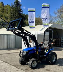 Tracteur compact Solis 26 HST 4WD avec pack GT, moteur diesel 26 CV, transmission hydrostatique, prêt pour chargeur frontal et système PTO - Product Image 2