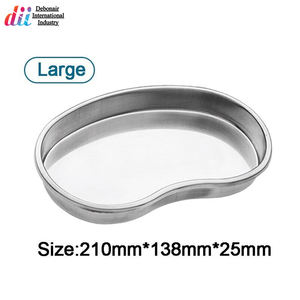 Bandeja de riñón Instrumento quirúrgico Premium de acero inoxidable Hollo Ware para uso clínico Certificado CE OEM Etiqueta privada disponible - Product Image 4