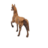 Estatuilla de caballo de latón de estilo Vintage antiguo, 1,6 kg, artesanías de Metal pulidas a mano, estatua de Animal elegante, decoración artística de mesa - Product Image 3